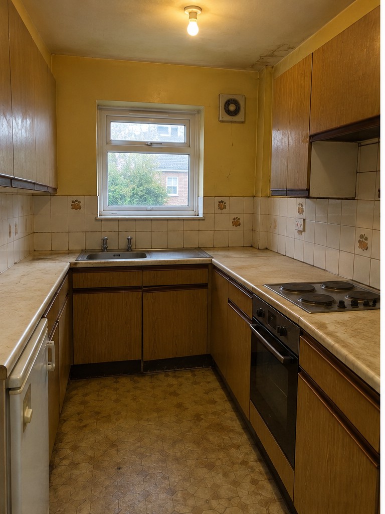 Kitchen before renovation
